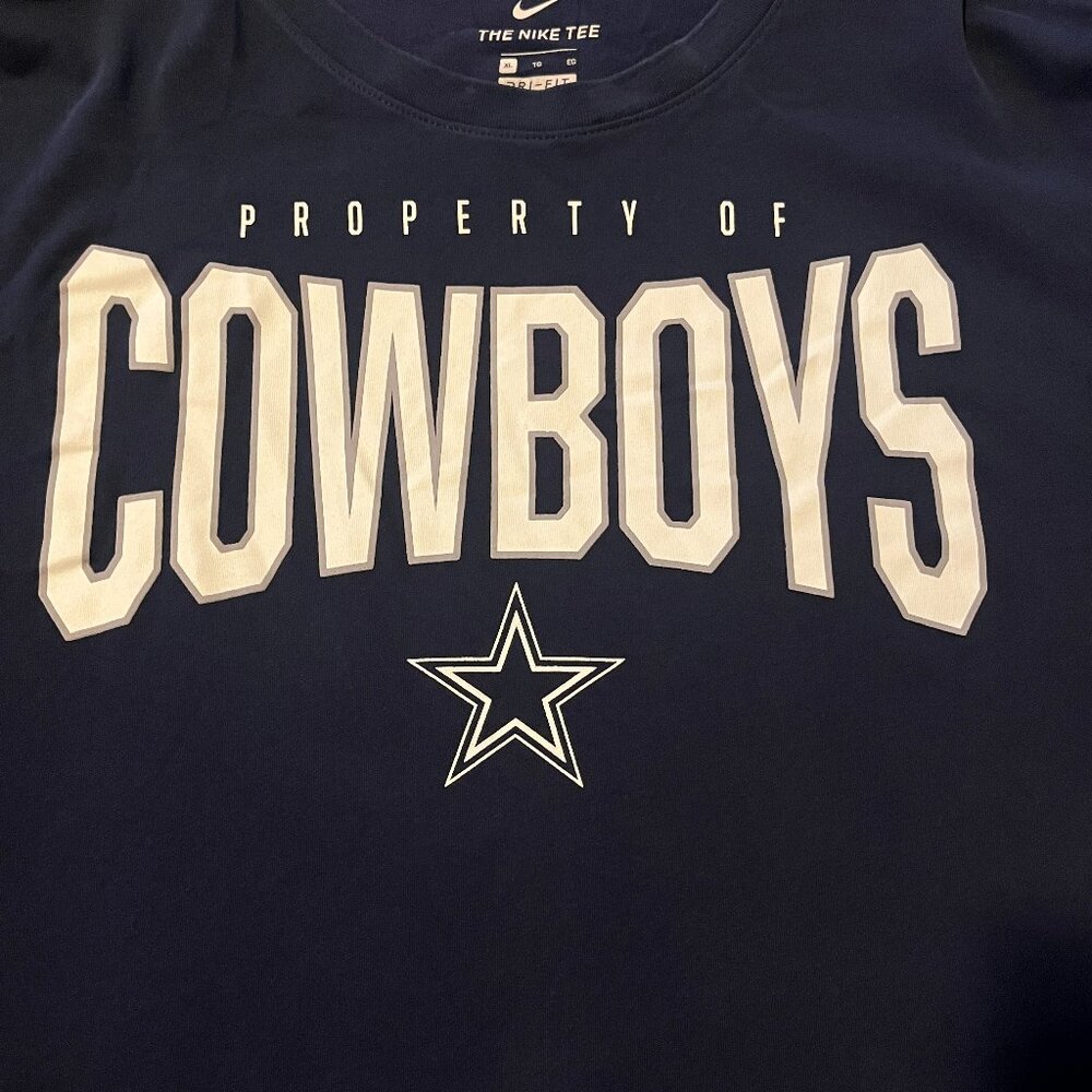 Women's XL Dallas Cowboys Long Sleeve Shirt - Picture 6 of 9